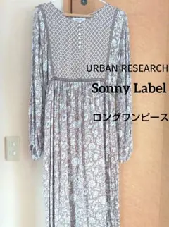 URBAN RESEARCH Sonny Label プリント ワンピース