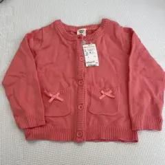 SIMPLE FREE カーディガン 95 サーモンピンク