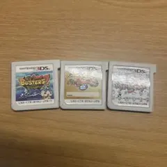 早い者勝ち 美品 ニンテンドー3DS ソフト 妖怪ウォッチ3本セット