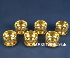 密教法具 カボチャ形 花立 1対 五具足 寺院用仏具 真鍮製 - メルカリ