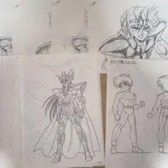 f３９　レア　大判聖闘士星矢直筆動画【アンドロメダ　瞬】 f39 レア 大判聖闘士星矢直筆動画【アンドロメダ 瞬】 - メルカリ