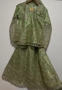 Lehnga パンジャビ 子供 Fancy Embroidered dressのサムネイル