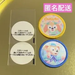 ダッフィー ワッペン　ディズニーシー　20周年