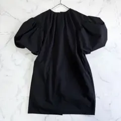 未使用タグ付き✨エレンディーク パイピングギャザースリーブブラウス 