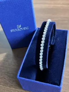 ★SWAROVSKI スワロフスキー テニスブレスレット クリアスワロ