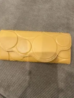 未使用 シビラ 金運アップカラー 花柄プリントレザー がま口小銭入