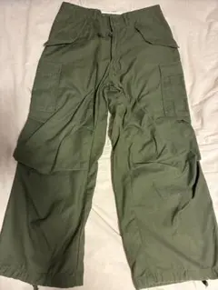 【美品】M-65 US army 70sミリタリーカーゴパンツ S-S