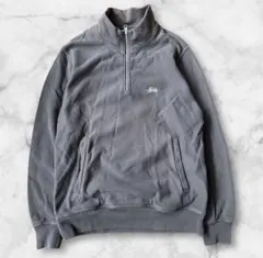 Stussy ハーフジップトレーナー