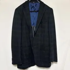 Kent テーラードジャケット　チェック　グリーン