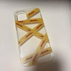 iPhone12 DHL ロゴデザイン ケース