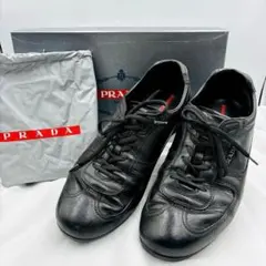 美品 PRADA メンズスニーカー 4E 1835 9 レザー&ナイロン - メルカリ