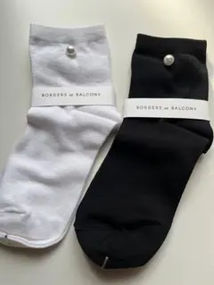 BORDERS at BALCONY ソックス