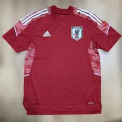 adidas 日本代表 シャツ L トレーニング プラシャツ 赤