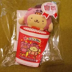 ブタメン　サンリオ　ポムポムプリン　ミニポーチ　　ポーチ
