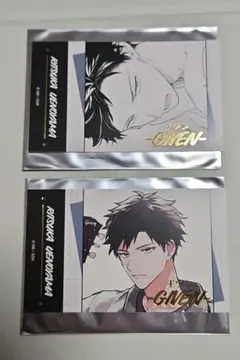 ギヴン　アニメイトカフェ　トレーディング　箔押しカード　モノクロ+カラー　立夏