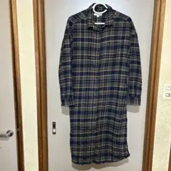 niko and...  チェックシャツワンピース