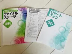 【塾専用・非売品】3年間の総仕上げ ファイナルステージ 理科（解答・サポート付）