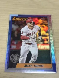 topps update Mike Trout マイクトラウト リフラクター