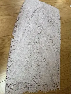 レース タイトスカート M ライトピンク