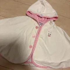 ミキハウス　ポンチョ　70〜90cm