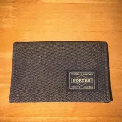 z*n様 PORTER グレー キャンバス 名刺入れのサムネイル