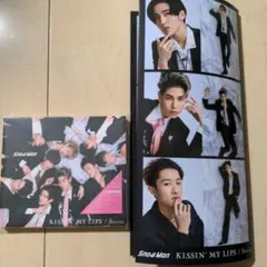 美品　KISSIN' MY LIPS/Stories　特典つき データカード