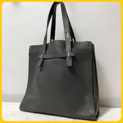 極美品 FURLA ジョーヴェ A4 シボ革 トート バッグ ビジネス フルラ