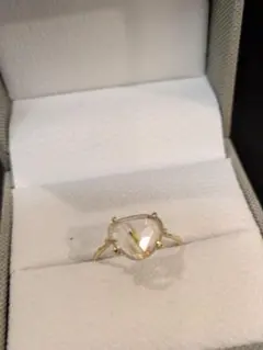 Monaka jewelry ルチルクォーツ　片耳ピアス MONAKA jewellery ルチルクォーツ ロックピアス 片耳用 - メルカリ