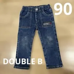 DOUBLE B デニム　90