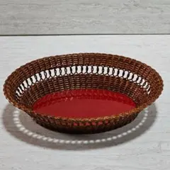 手編み籐製 透かし編み 熟練の職人による網目模様が魅力‼️