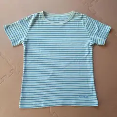 モンベル　WIC.ボーダーT Women's　レディース Mサイズ　ボーダー柄