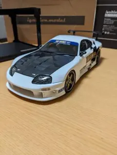 イグニッションモデル1/18　トップシークレット GT300 スープラ(A80)のサムネイル