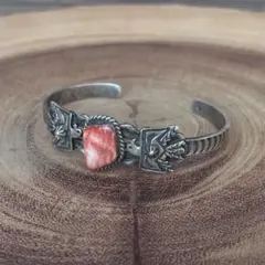 Navajo ナバホ Russell Sam Spiny Oyster バングル