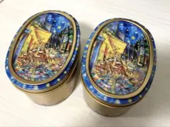 大ゴッホ展 青山デカーボ 夜のカフェテラス缶 クッキー缶 新品未開封2個のサムネイル