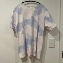 ジャーナルスタンダード タイダイ染め 半袖Tシャツ ピンク×パープル