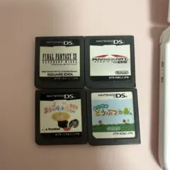 ニンテンドーDS ソフト 4本セット どうぶつの森 マリオカート など