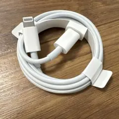 Apple 純正品 Lightningケーブル ホワイト typeC to