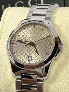 美品/稼働+保証書/箱】GUCCI Gタイムレス 126.5 YA126567 - メルカリ