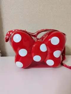 ポップコーンバケット　ミニーちゃんリボン型