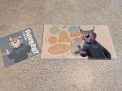 ズートピアカフェ　特典　パウバート　マルチケース&コースターセット