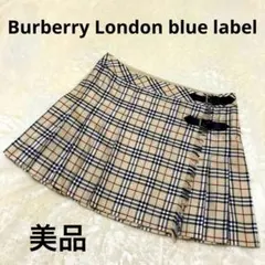 BURBERRY BLUE LABEL ノバチェック プリーツスカート 美品のサムネイル