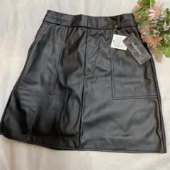 ミニスカート　合皮　M