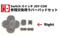 任天堂 スイッチ ジョイコン ライト 右 ボタン ゴム ラバー パッ ドG231
