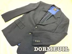 ドーメル DORMEUIL テーラードジャケット　英国製　レトロ　ストライプのサムネイル