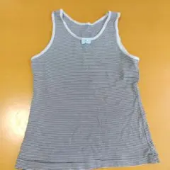 胸二重　タンクトップ　ボーダー　140 小学生