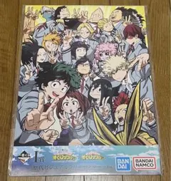一番くじ ヒロアカ I賞 歴代ビジュアルクリアポスター Ａ組