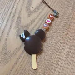 東京ディズニーリゾート ミッキーマウス チョコレートアイス キーホルダー