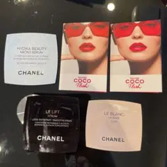 CHANEL★試供品とショップバック、メッセージカードセット