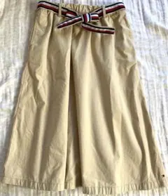 TOMMY HILFIGER スカート 152 ベージュ リボンベルトのサムネイル