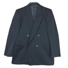 【ピエールカルダン】テーラードジャケット ダブル ネイビー フォーマル
